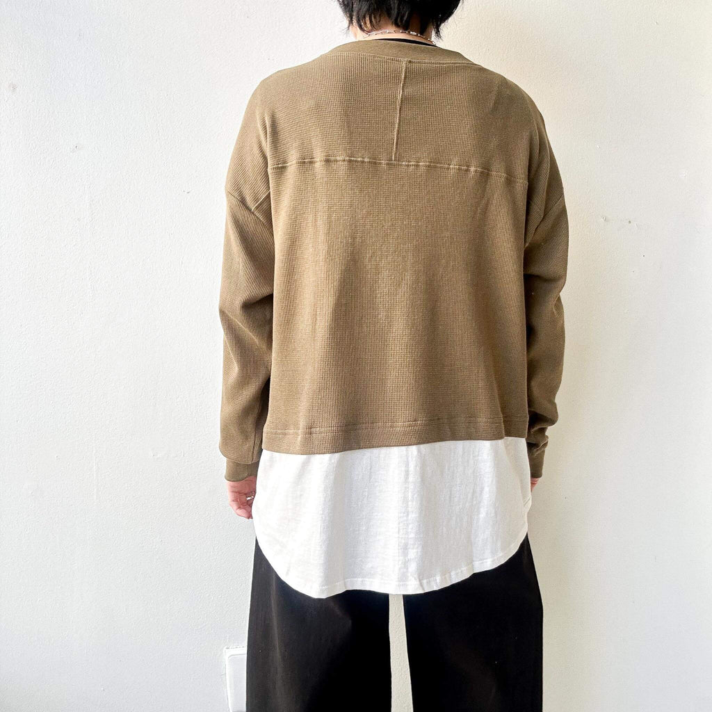 One Piece | Layered Look Long Sleeve Top – branches & knots