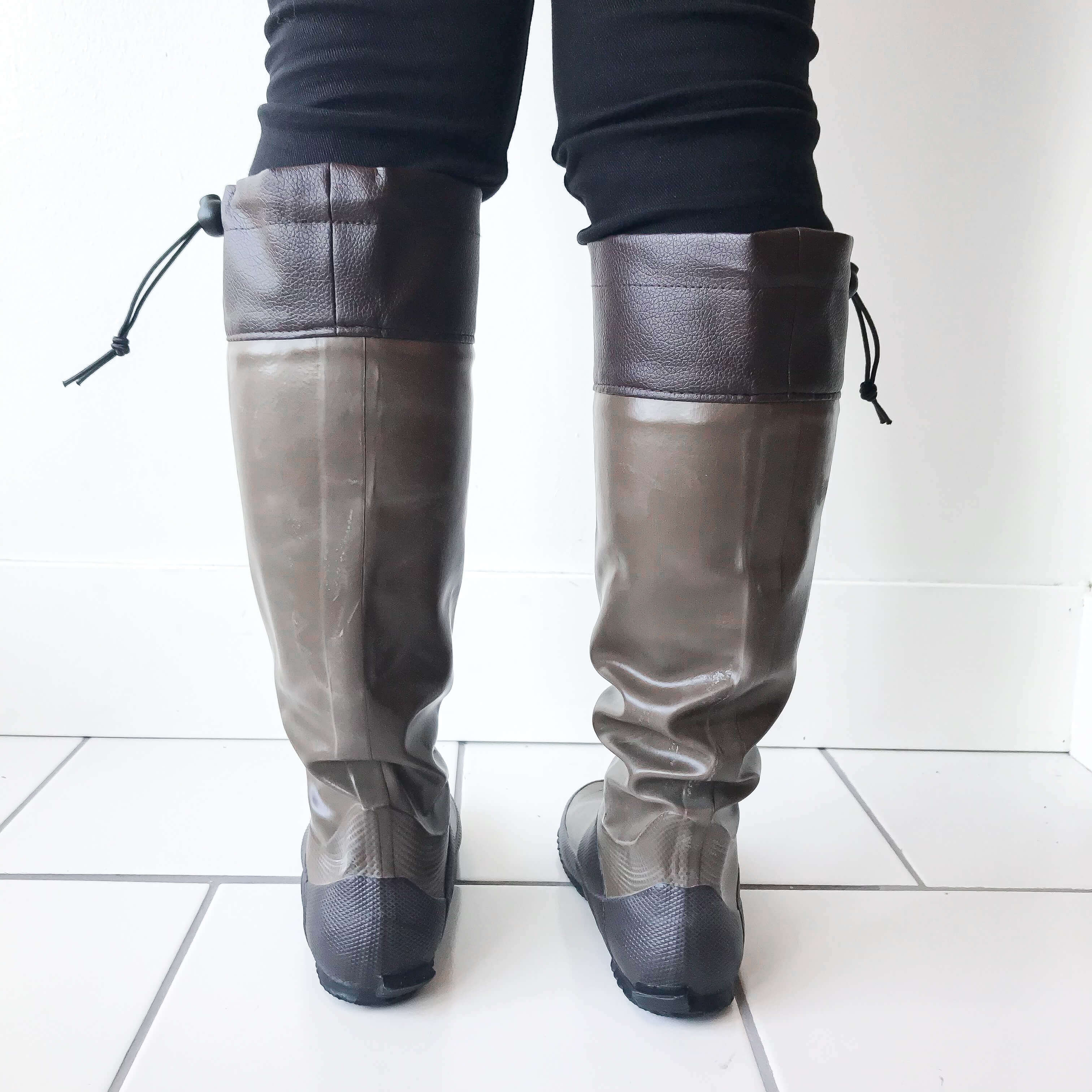 WBSJ Rain Boots - Brown - Waterproof