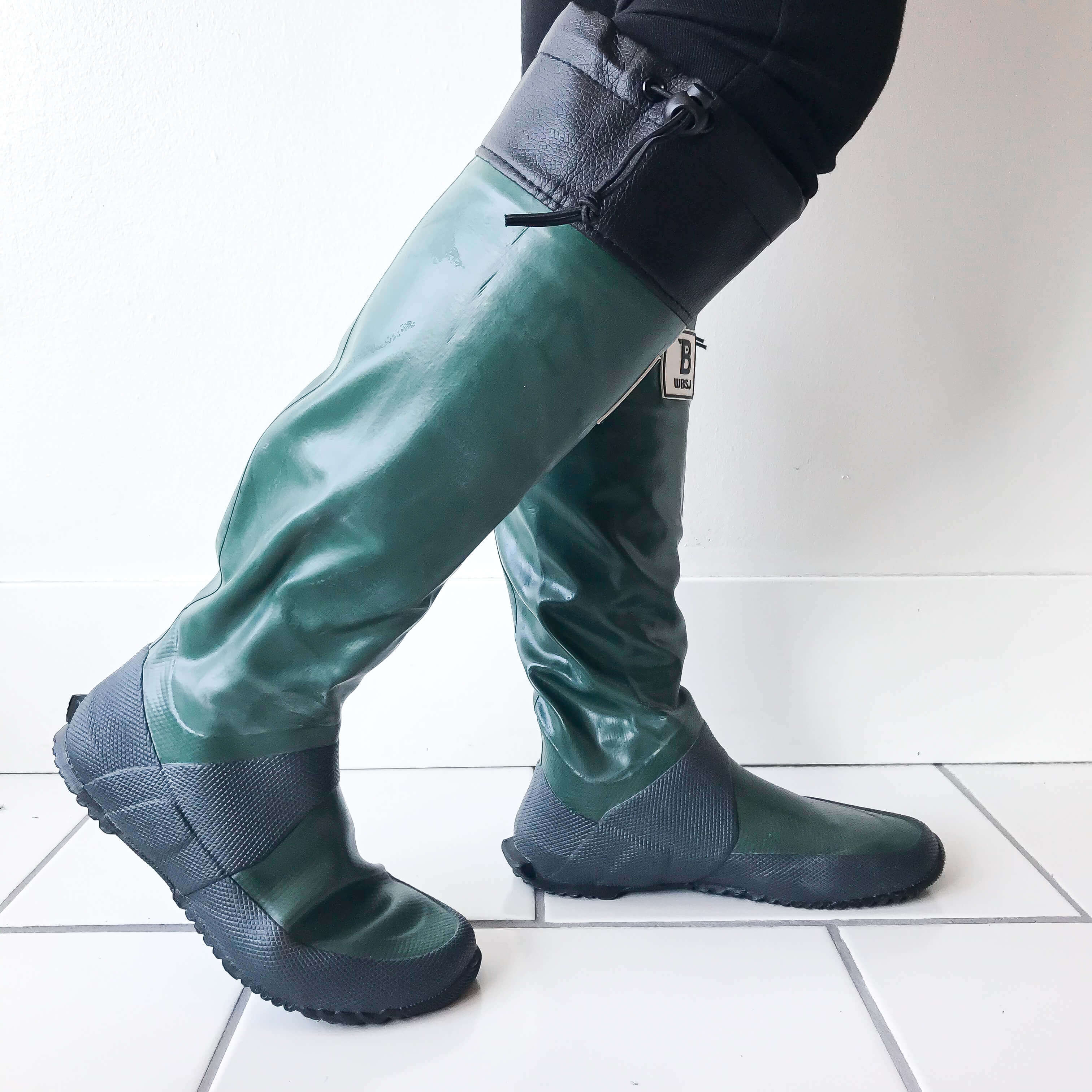 WBSJ Rain Boots - Green - Waterproof