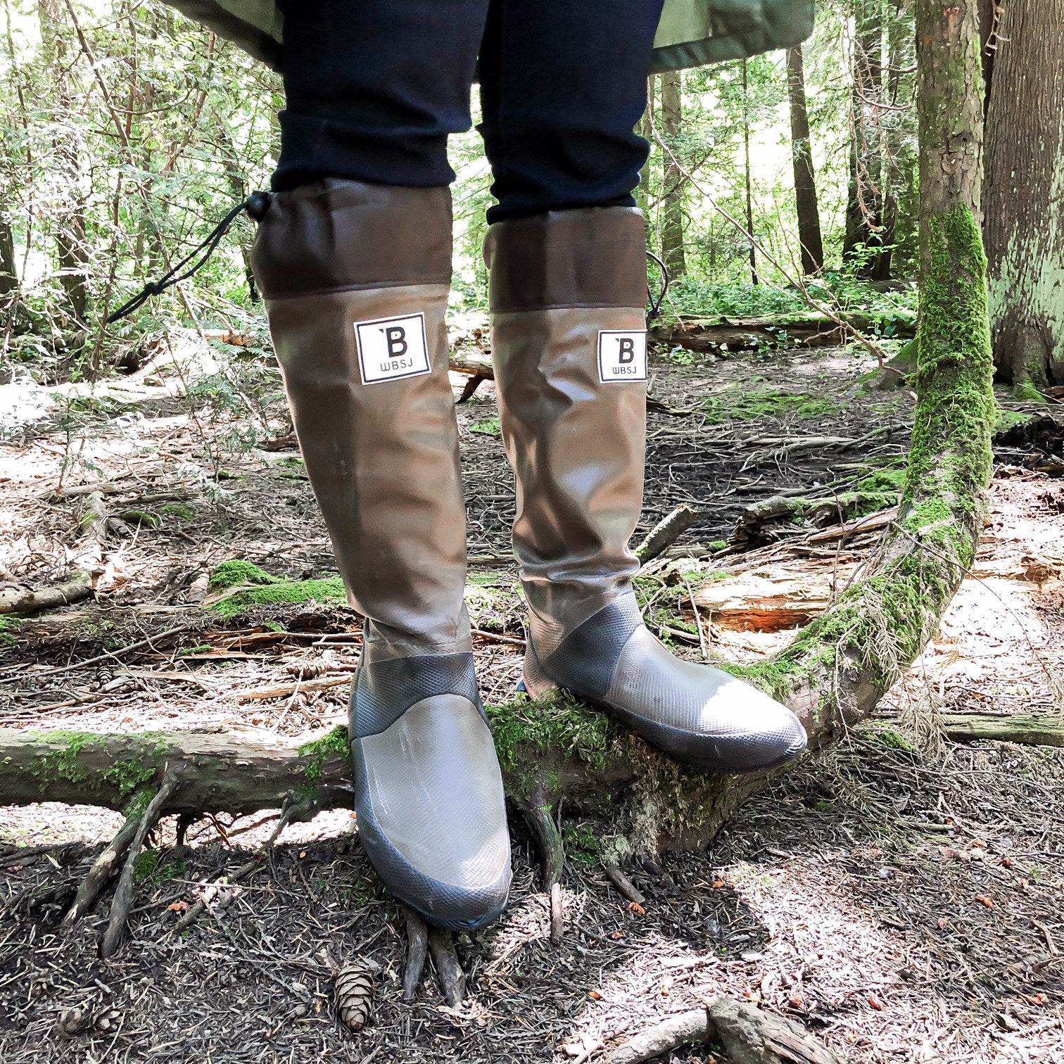 WBSJ Rain Boots - Brown - Waterproof