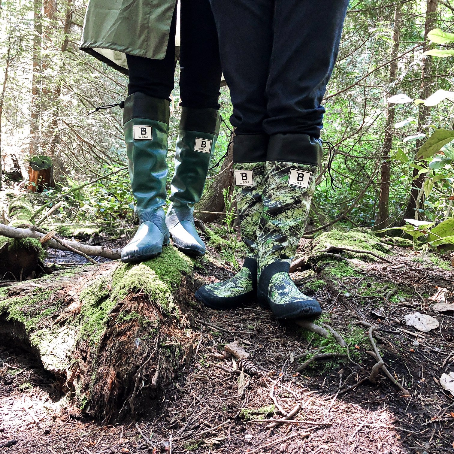 WBSJ Rain Boots - Green - Waterproof